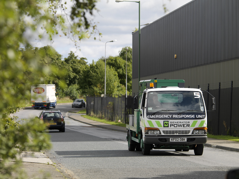 Generator Power Emergency Response Vehicle