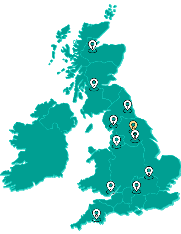 Generator Power Depot Locations UK Map