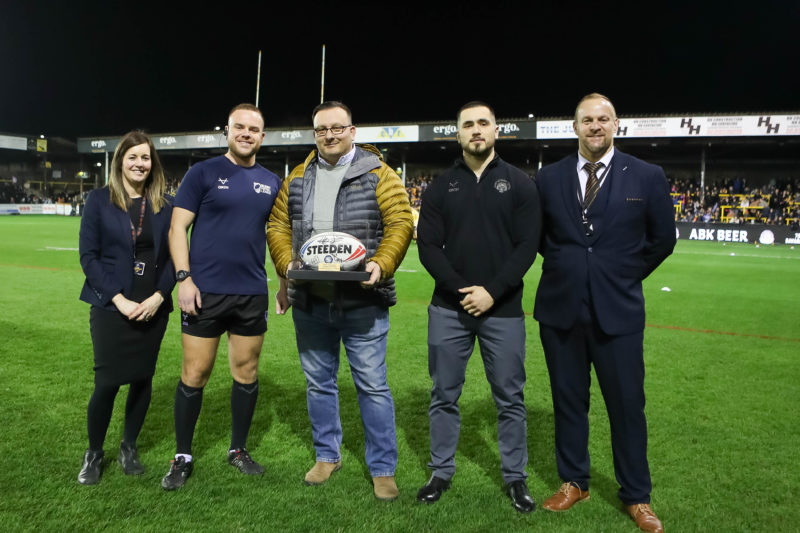 Generator Power X Castleford Tigers Match Ball Sponsor